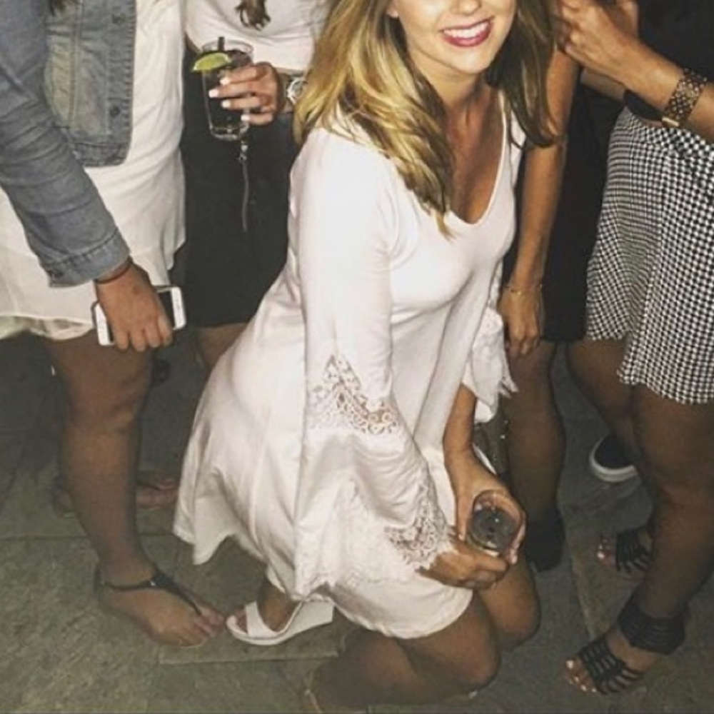 White dress